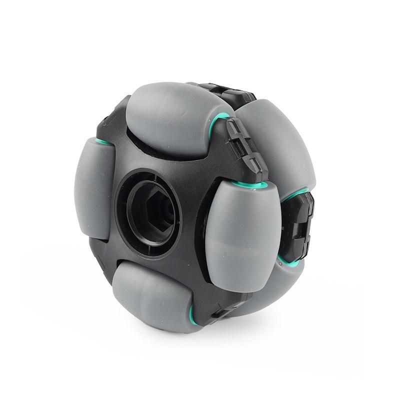 70mm Plastic Omni-Directional Wheel with 85mm Caster for Omni Robot ROS Platform