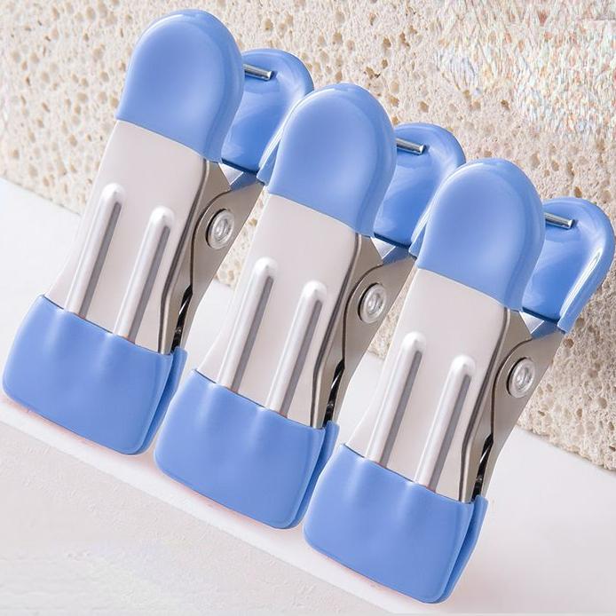 Μεταλλικά Κλιπ Τροφίμων Βαρέως Τύπου, Κλιπ για Πατατάκια, Κλιπ για Σακούλες, Κλιπ Τροφίμων - Άκρα Επικαλυμμένα με Βινύλιο κατά των Γρατζουνιών, Κλιπ Κουζίνας για Σακούλες Τροφίμων, Κλιπ, Σφιγκτήρες Φακέλων Φωτογραφιών