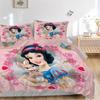 3pcs Snow White and the Bunny Bedding Set Includes 1 Quilt Cover and 2 Pillowcases, Comfortable B082