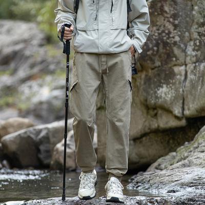 Korean Fashion Light Luxury Multi-pocket Versatile Outdoor Mountain Casual Pants Loose Sports Mountaineering Overalls