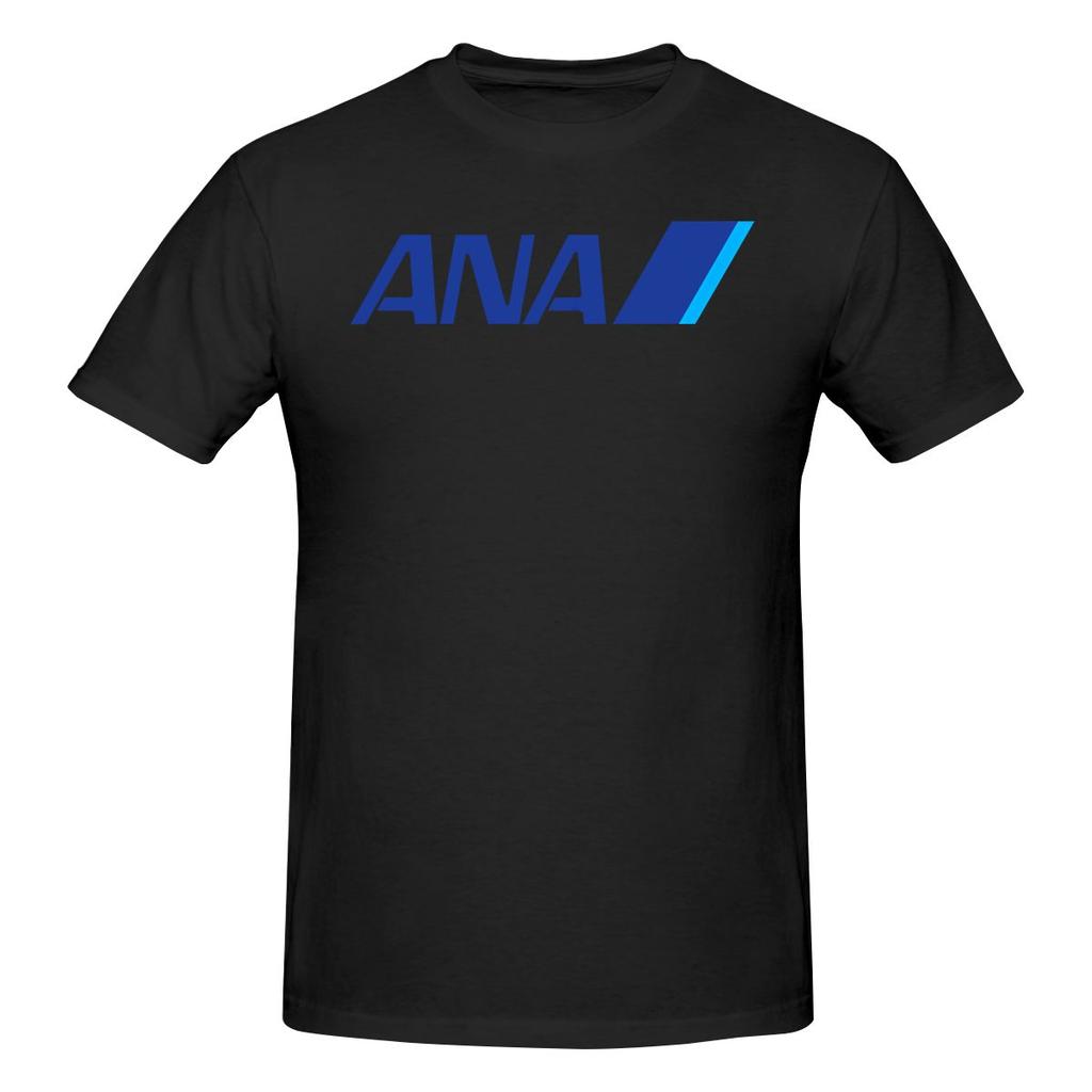 Funny ANA Airline Unisexs Printed TShirt Unisex T shirtHarajuku