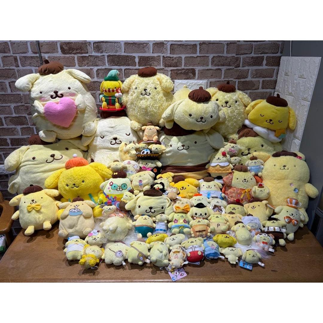 85 Pom Pom Purin stuffed animals sold in bulk