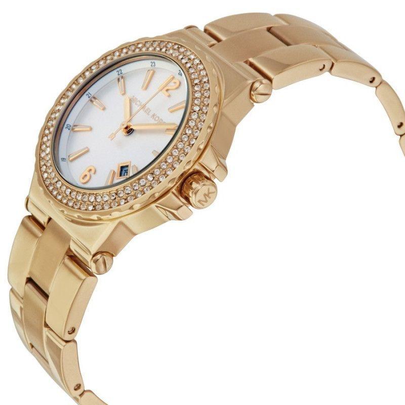 MICHAEL KORS Women's Quartz Watch White/silver Dial Stainless steel Strap MK5920