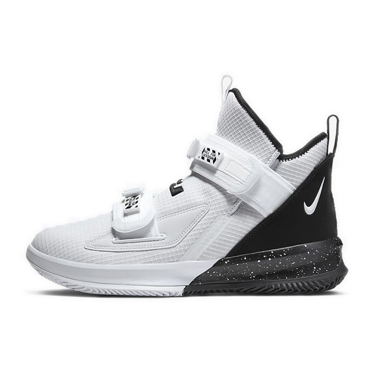

Кроссовки унисекс Nike LeBron Soldier 13 SFG TB белые черные CN9809-113 46