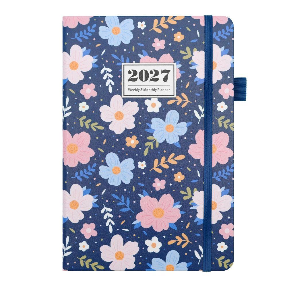 English A5 Agenda Planning Notebook 12 Months To-do List Notebook  Travel