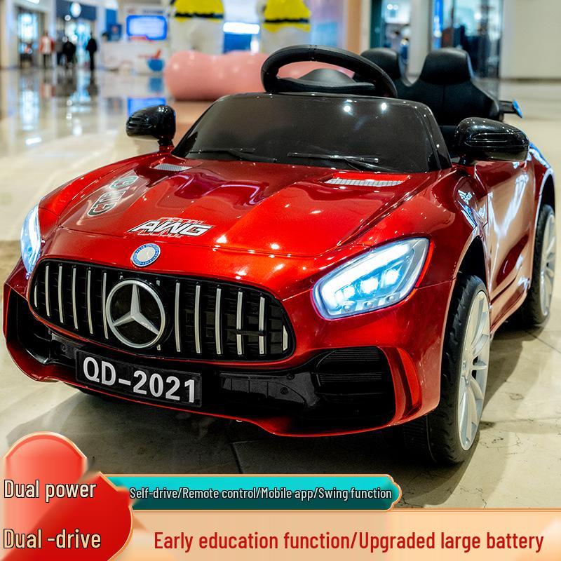 

Детский электрический внедорожник Mercedes-Benz, двухместный, с музыкой и пультом дистанционного управления