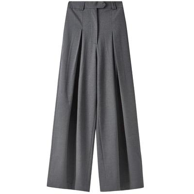 Shangdu Bila Women's Wide-Leg Drape Casual Trousers