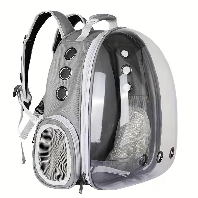 Cat & Dog Pet Carrier Backpack, Cat Bag, Portable Transparent Space Capsule Pet Bag For Going Out, Breathable Cat Backpack