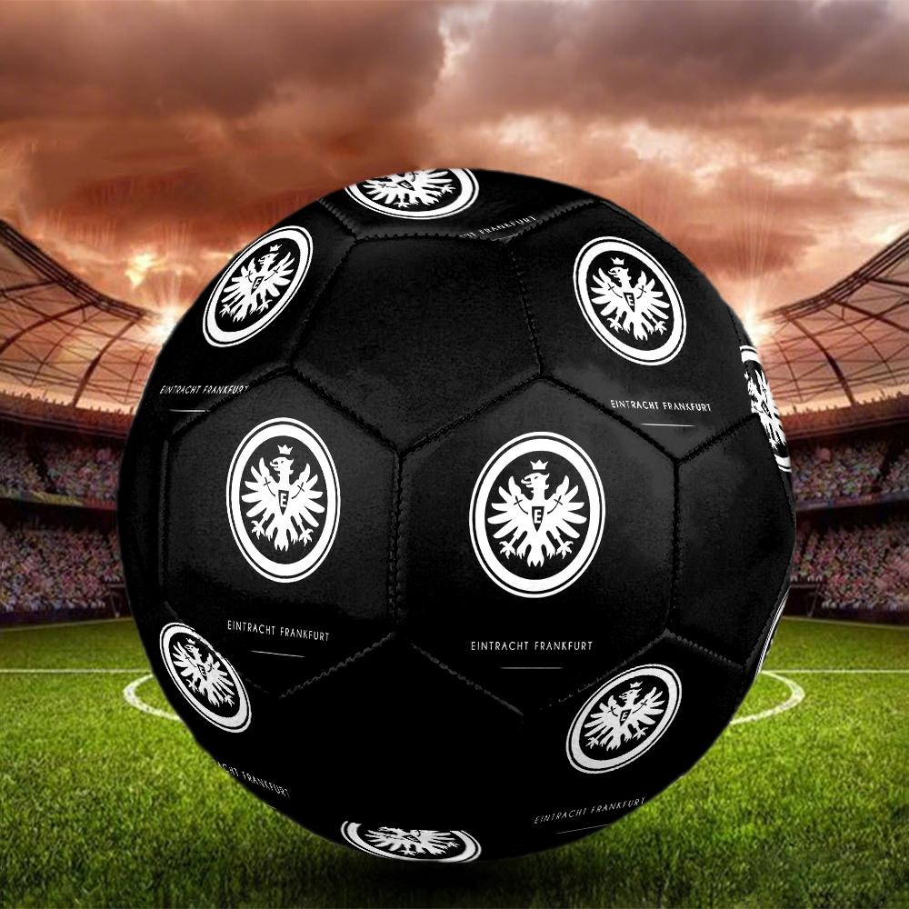 SIZE 5 Eintracht Frankfurt Soccer Ball Colorful All Ages Machine Stitched PVC Competition Ready Durable High-Bounce