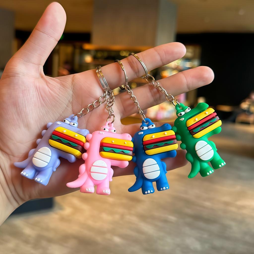 Cute Dinosaur Student Bag Pendant Children's Small Gift Blind Box Accessories