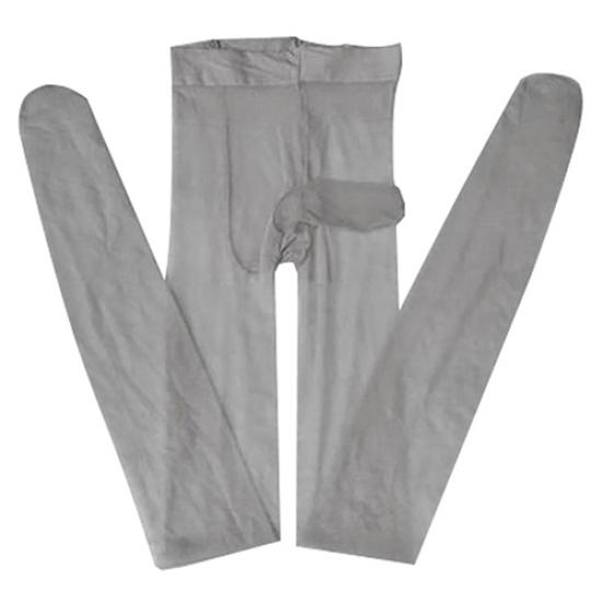 Pánský sexy tyl prohlédne elastické průhledné ultratenké punčochy s rukávem JJ