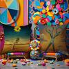Salvador Dali Pop Art Pillow Case Anti-Dustmite Pillowcase Invisible Zipper Silky Short Plush Sofa Cushion Cover