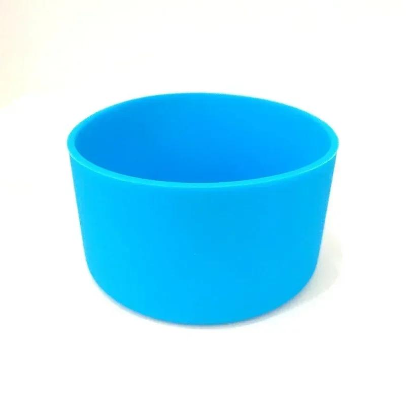 Silicone Bottle Bottom Sleeve Anti-Slip Heat Insulation Cup Accessories Water Bottle Pad Sports Cups Cover for Most Cups