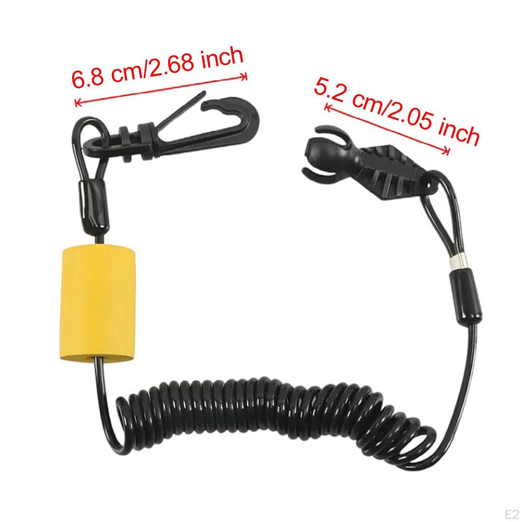 Jet Ski Secure Lanyard for Watercraft, Sturdy Accessories Universal Key Tether