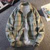 Men's Long Sleeved Shirt Korean Casual Loose Shirt Men's Coat