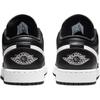 New Jordan Air Jordan 1 Anti Slip Wear Resistant Low Top Kids' Skateboarding Shoes Black/Summit White Teenagers 553560-043