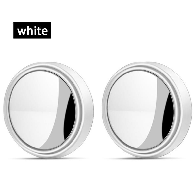 1pc Car Rearview Mirrors 360-degree Rotating Car Small Round Mirror Rearview Mirror Car With Large Field View Mirror Blind