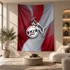 Decorative Tapestry,FC Köln Printed Wall Art, Lightweight Wall Hanging For Bedroom Background