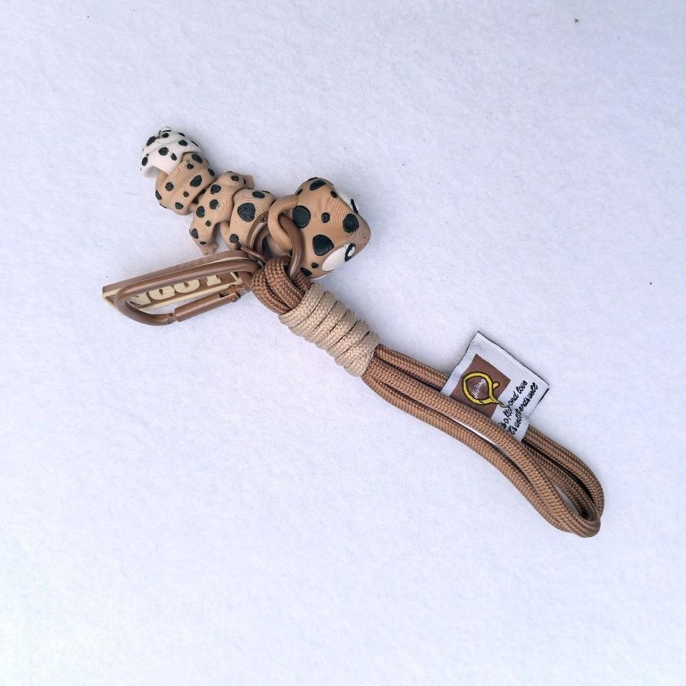 3D Printed Leopard Gecko Keychain Big Eyed Reptile Keychain Toy  Backpack Decoration