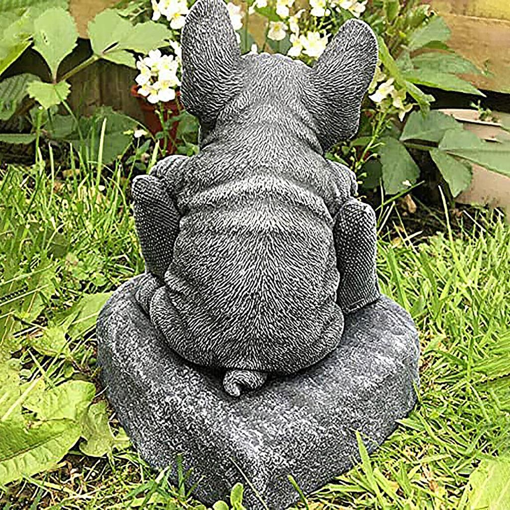 Dogs On Pedestals For The Welcome  Decorated Courtyard Dog Statue