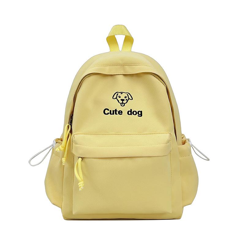 Schoolbag backpack ins niche design student class backpack simple cute high quality casual versatile backpack
