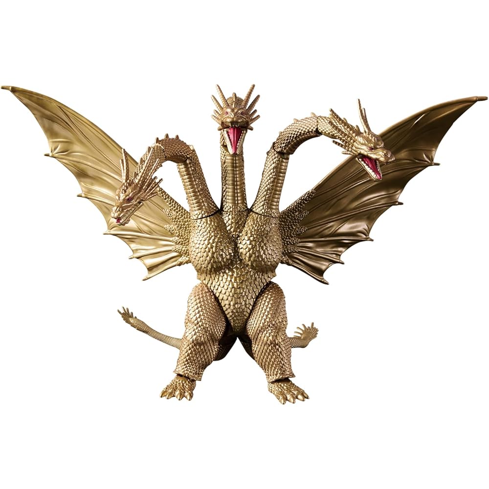 Bandai Godzilla Action Figure King Ghidorah 1991 Age 3 and Up Collectible Toy