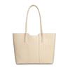 New leather women's bags, cowhide fashion shoulder bags, daily commuting bags, simple wind and large-capacity woven mother and child bags