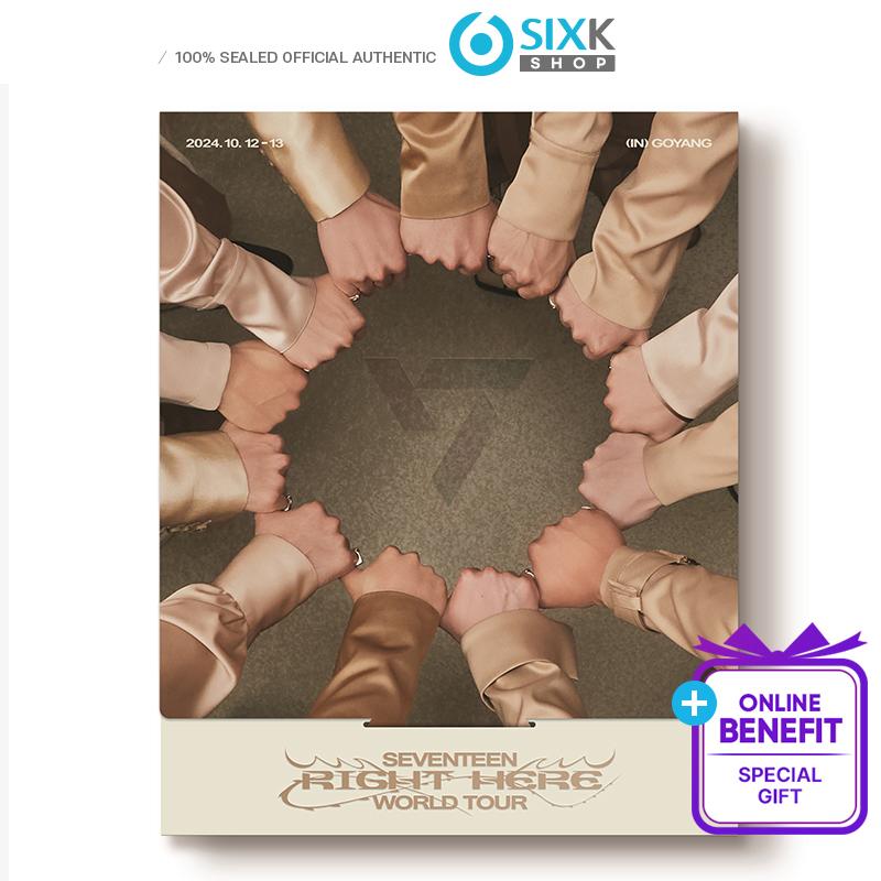 

[Предварительный заказ] SEVENTEEN WORLD TOUR [ПРЯМО ЗДЕСЬ] (Онлайн-преимущество) [NO POB]