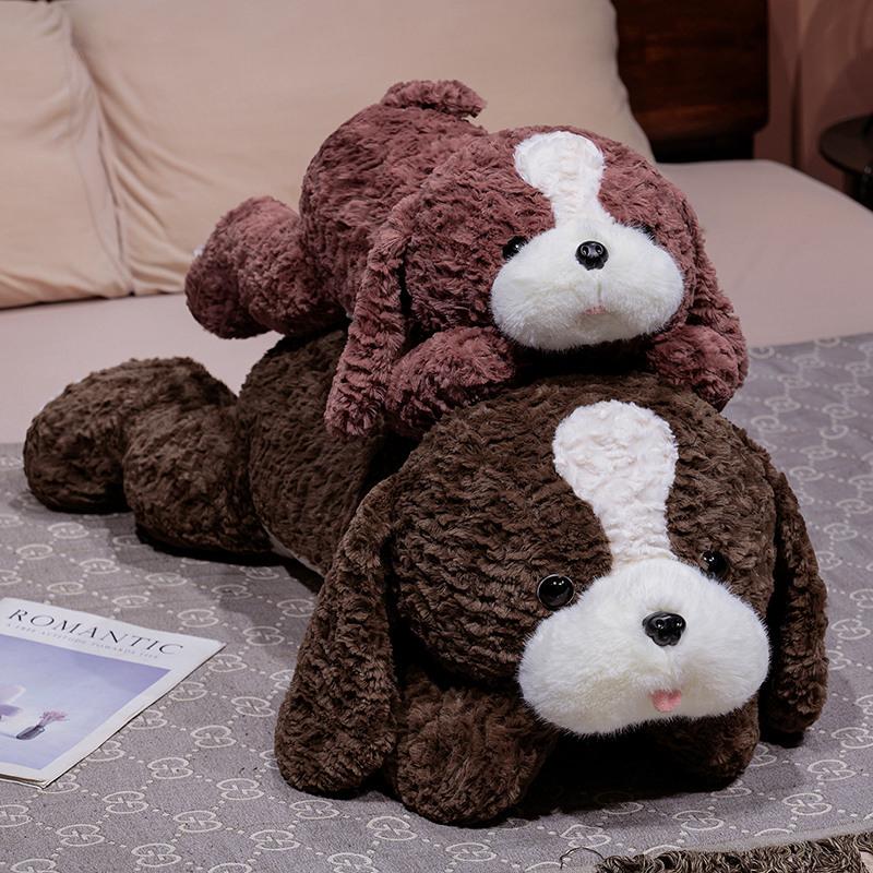 Flauschiger Border Collie Plüschtier Niedlich Weich Hochwertig Cartoon Stofftier Puppe Heimdeko Geschenke für Kinder