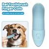 1pcs Dog Toothbrush, 360° Cleaning Finger Toothbrush for Dogs, Food Grade Silicone Dog Finger Toothbrush for Dogs\ Cats Dental