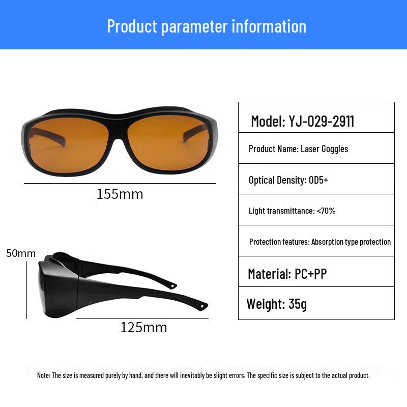 UV Laser Protection Safety Goggles