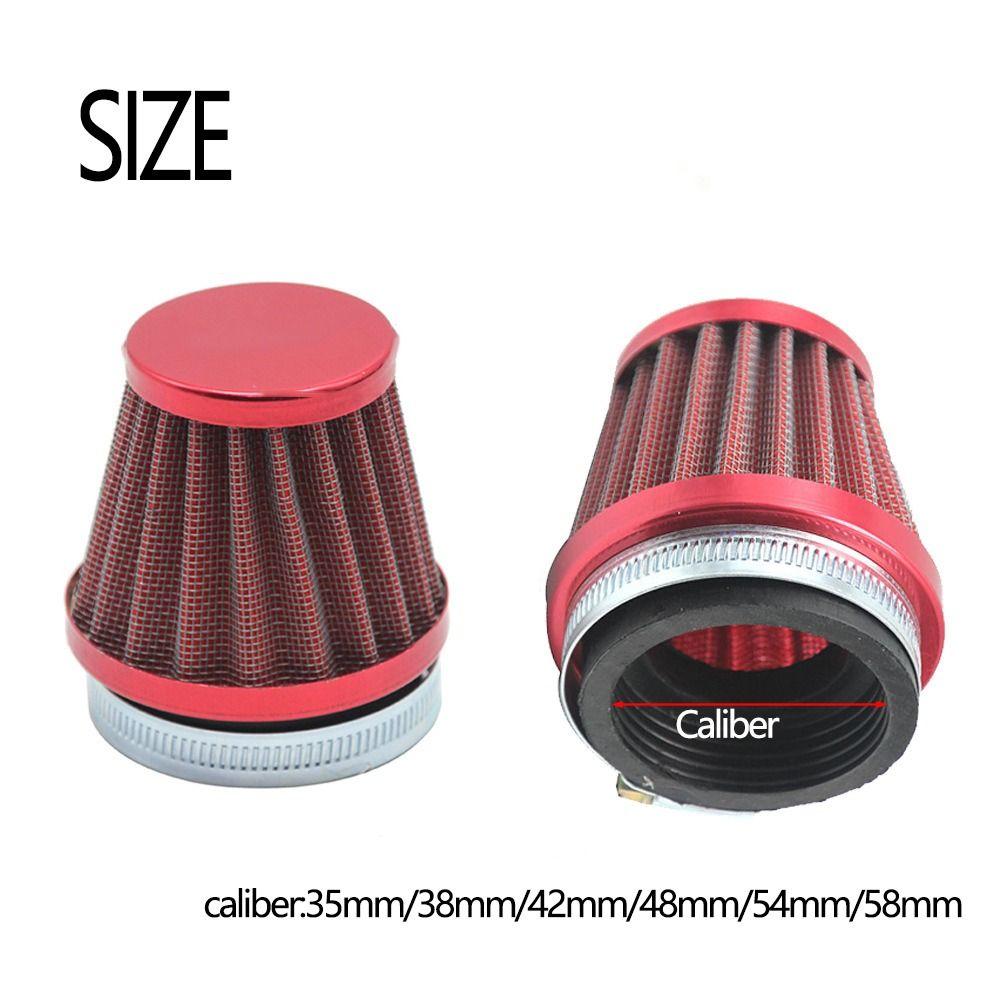 Mushroom Head Motorcycle Air Filter Colorful Air Filter Intake Induction Kit  Motorcycle Parts