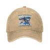 Tralalero Tralala Funny Shark Meme Sun Baseball Cap Distressed Denim Italian Brainrot Memes Sun Cap Unisex Summer Caps Hat
