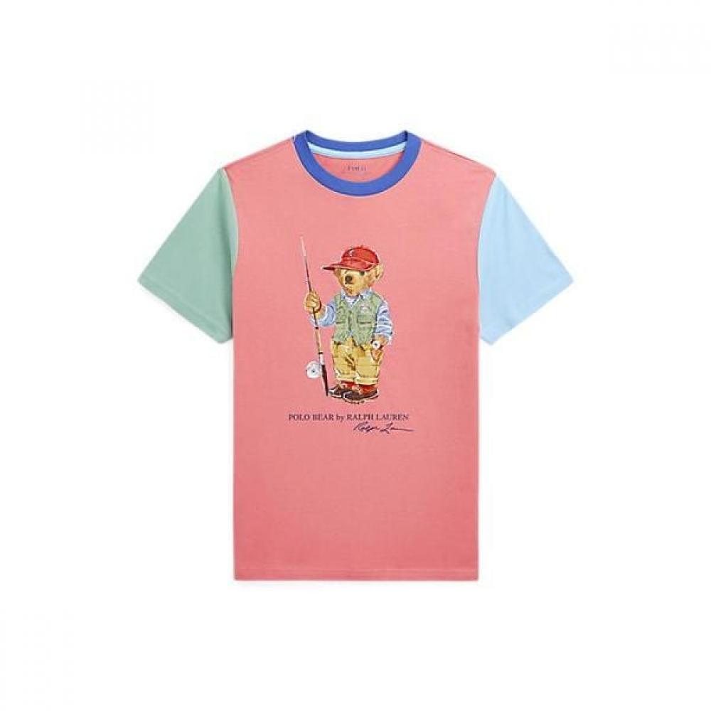Polo Kids Polo Bear Colorblock Cotton Tee 8 18 Boys Cwpotshy8020520650 L