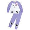 Kids Girls Mira Bear Printed Casual T-shirt Pants Sleepwear Sleeping Pajamas Sets