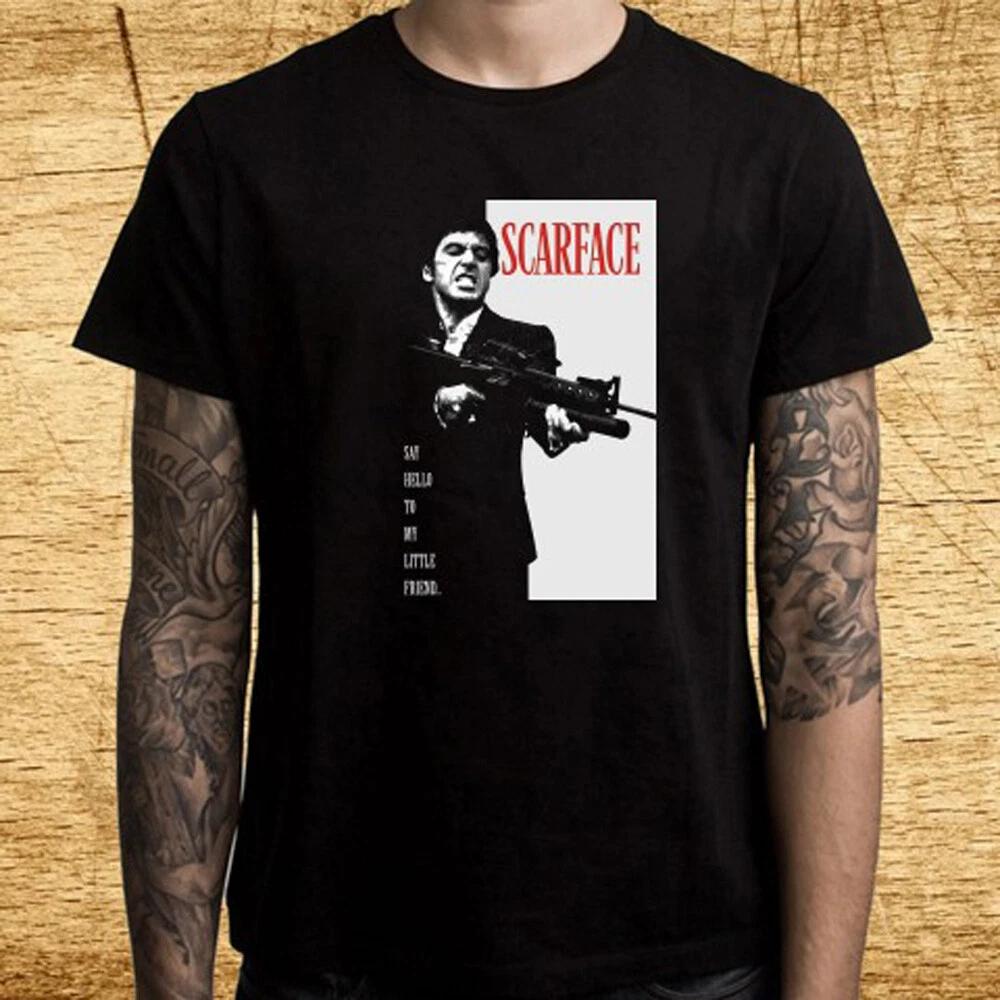 Scarface Al Pacino Men s Black Size S-5XL S