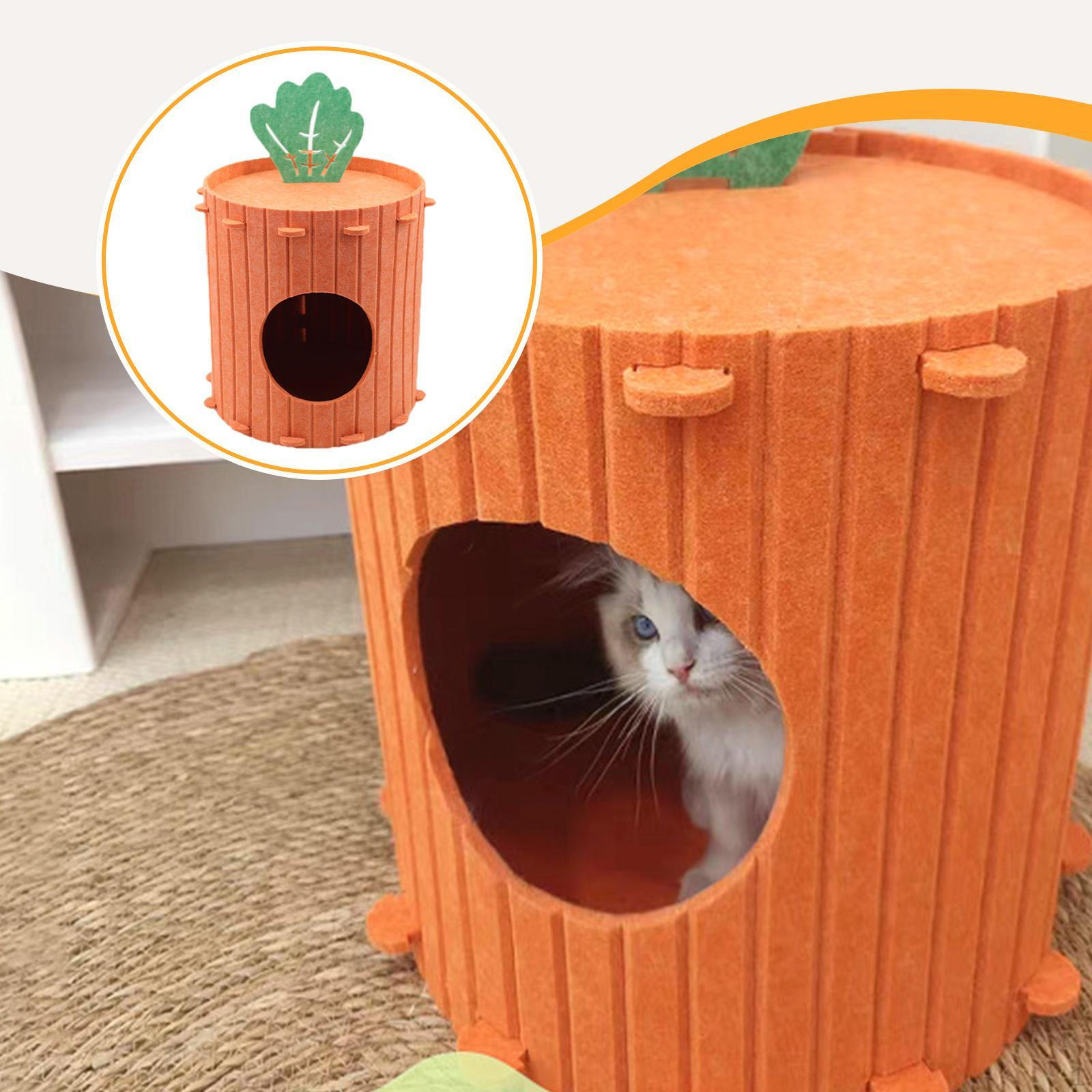 

Домик для кошки и котенка, Аксессуары для питомцев, Защищает мебель от повреждений, Портативный прочный домик S