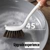 Long Handle Kitchen Brush Oil-proof Utensils Cleaning Brush  Pots Pans Utensils Cleaning
