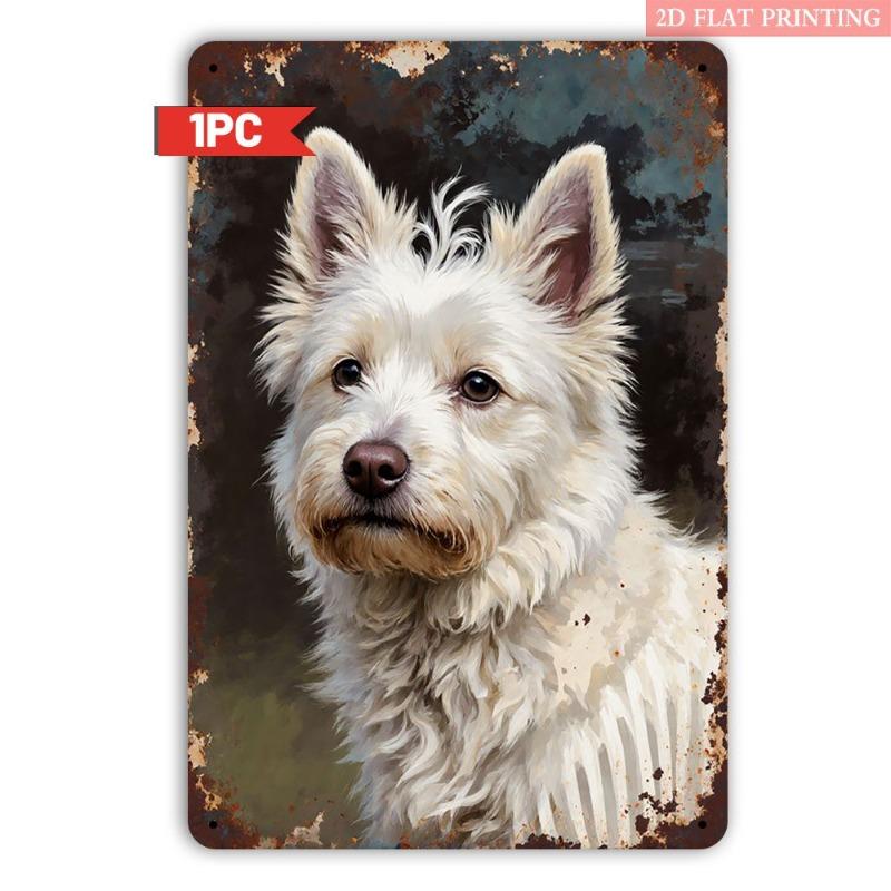 Retro Metal Paintings, Furniture, Living Room Decoration 20x30cm