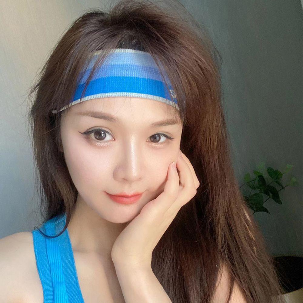 

Letter Yoga Cycling Hair Wrap Brace Exercising Sweatband Fitness Hair Bands Outdoor Sports Headband чёрный