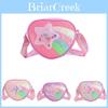 Adorable Cartoon Star Shoulder Bag For Girls With Rainbow Stripes And Heart Design
