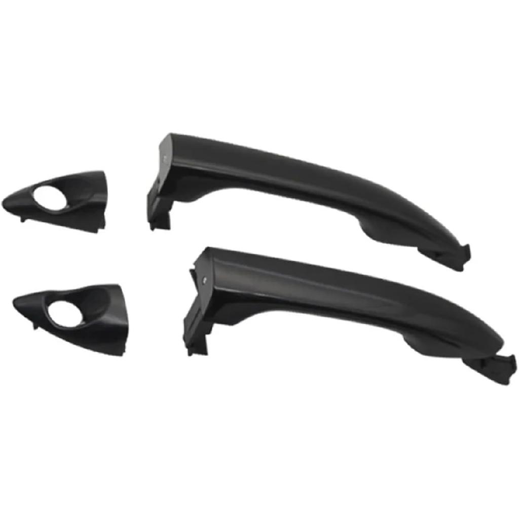 Outside Car Door Handle Compatible with Hyundai I10 Grand I10 X 2014 2015 2016 2017 2018 FR82651-B4000 FL82661-B4010 FL82652-B4000 R(1PC Front Right)