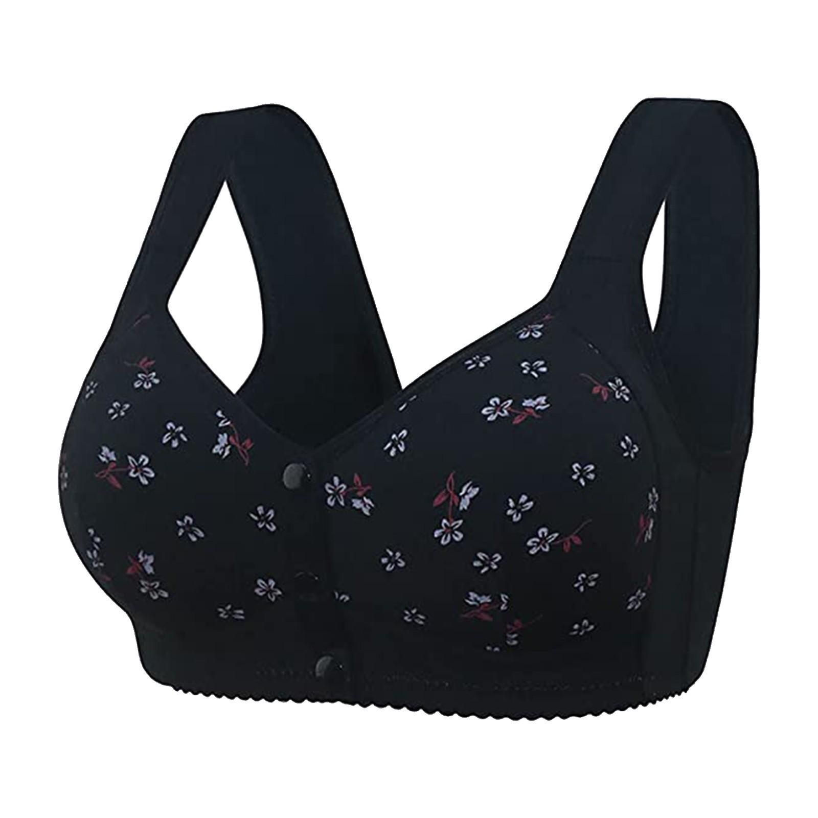 

Women s Plus Size Push-Up Wireless Cotton Bra 6XL