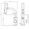 Waterfall Temperature Digital Display Basin Faucet Pull Out Stream Sprayer Hot Cold Water Sink Mixer Wash Tap For Bathroom
