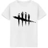 T-shirt Estiva Stampata a Maniche Corte alla Moda Semplice Comoda Traspirante Unisexs E Unisexs T-shirt
