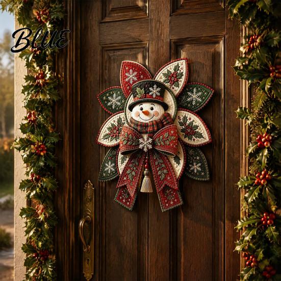 Handgefertigte Stoffdekorationen Weihnachtsquilt Schleife DIY Nähset 3D Dekoration Vorgeschnitten Vorgeschnittene Bastelset Und Schritt-für-Schritt-Anleitung für Feiertage