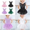 Ballet Performances Wear Leotard Comfortable Girls Dance Dress Glittering Sequins for Childrens Dance Gymnastics