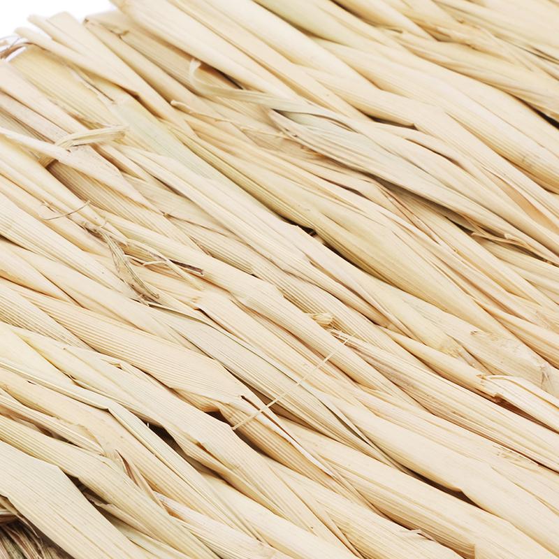 Konijnen Bunny Grasmat Klein Dier Geweven Hooimat Natuurlijk Stro Bedding Rusten Kooi Mat Voor Cavia Chinchilla Hamster Rat