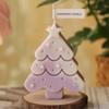 1Pc Christmas Soy Wax Aromatherapy Candle - Creative Multi-Color Christmas Tree Shape, Romantic Xmas Gift & Home Decor