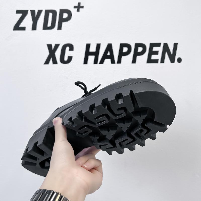 Hot Formal Derby Shoes Style Business Party Black High-quality Height Increasing Thick Soled Shoes Gentleman Casual